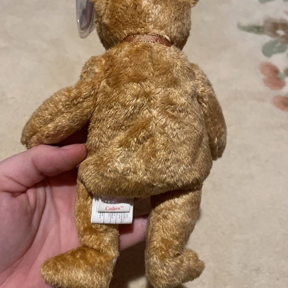 TY Beanie Baby Cashew - Picture 2 of 3
